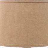 15 x 12 x 25.75 Gray Country Cottage Castle - Table Lamp