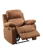 36' X 36' X 41' Brown Microfiber Recliner