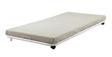73' X 54' X 4' Full Black Metal Tube Trundle