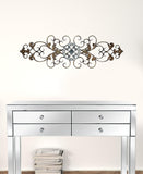 Traditional Blue and White Scroll Wall Decor