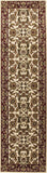 9' x 13'  Polypropylene Ivory or Red Area Rug