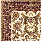 9' x 13'  Polypropylene Ivory or Red Area Rug