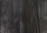 35.5" x 59" x 30.5" Black Reclaimed Wood Look  Dining Table