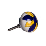 1.5" x 1.5" x 1.5" Ceramic Metal Multicolor 12 Pack Knob