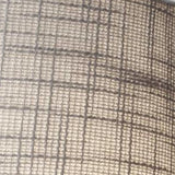 Natural Wood Finish Geometric Base Table Lamp