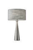 Black Metal Tapered Base Table Lamp