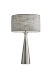 Black Metal Tapered Base Table Lamp