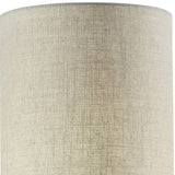 Dewdrop Black Metal Mercury Glass Table Lamp