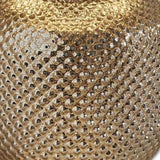 Bronze Metal Dotty Table Lamp with Night Light