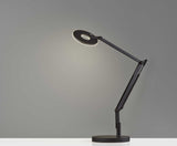 Bendy Black Metal LED Desk Lamp