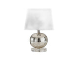 Elegant Silver Mercury Glass Table Lamp