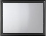 47' X 1' X 36' Black Glass Mirror