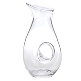 Mouth Blown Lead Free Crystal Pitcher  28 oz
