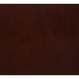 New Merlot veneer Full Bed with bookcase headboard  10 drawers