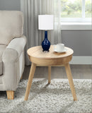 Set of 2 Cobalt Blue Modern Glass Table Lamps