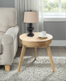 Set of 2 Black Curvy Base Table Lamps