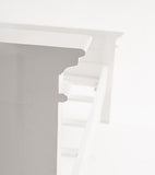 Classic White Panel Queen Size Bed