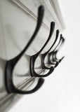 Rustic Antiqued Gray Six Hook Hanging Coat Rack