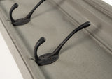 Rustic Antiqued Gray Six Hook Hanging Coat Rack