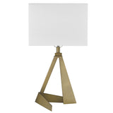 Stratos 1-Light Aged Brass Table Lamp
