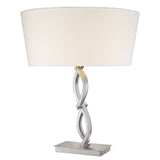 Trend Home 1-Light Satin Nickel Table Lamp