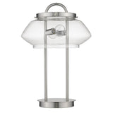 Garner 2-Light Satin Nickel Table Lamp