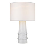 Trend Home 1-Light White Table Lamp