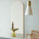 Gold Arched Mirror with Stand