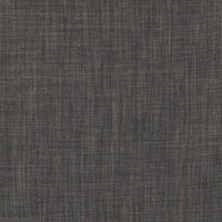 Dark Gray Fabric and Black Swivel Armchair