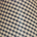 Rustic Black and Tan Checkered Table Lamp