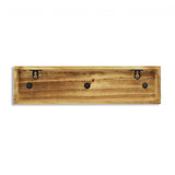 White and Black Moon Phase Three Hook Coat Hanger