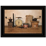The Daily Grind 2 Black Framed Print Wall Art