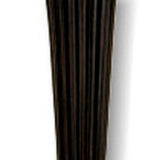 29" Brown Walnut Candlestick Table Lamp With White Classic Empire Shade