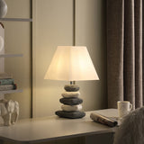 18? Organic Ceramic Pebbles Table Lamp