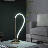21? Modern Rose Gold LED Elastic Tube Desk Lamp