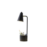 20? Compact Black Student Metal Desk Lamp