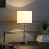 21? Contemporary Hexagonal Crystal Table Lamp