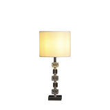 20? Luxurious Crystal And Steel Table Lamp