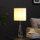 22? Contemporary Crystal Cone Table or Desk Lamp