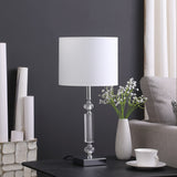 20? Stylish Crystal And Metal Table Lamp