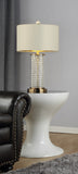 Gold Crystal Desk Lamp