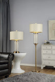 Gold Crystal Desk Lamp