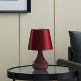 11? Stylish Red Glass Mosaic Table Lamp