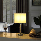 18? Stylish Crystal Orb Metal Table Lamp