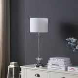26? Stylish Floral Crystal And Metal Table Lamp
