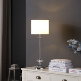 26? Stylish Floral Crystal And Metal Table Lamp