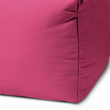 17  Cool Bright Hot Pink Solid Color Indoor Outdoor Pouf Ottoman