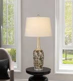 Set of Two 30? Stylish Ceramic Pearl Table Lamp