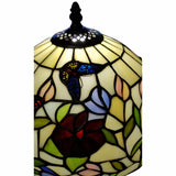 19" Tiffany Style Butterfly Table Lamp
