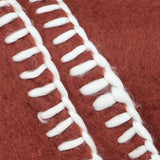 Parkland Collection Slubby Transitional Rust 52" x 67" WOVEN HANDLOOM Throw